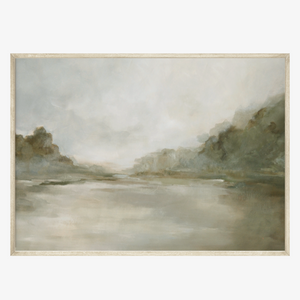 White Rock Lake Printed Canvas