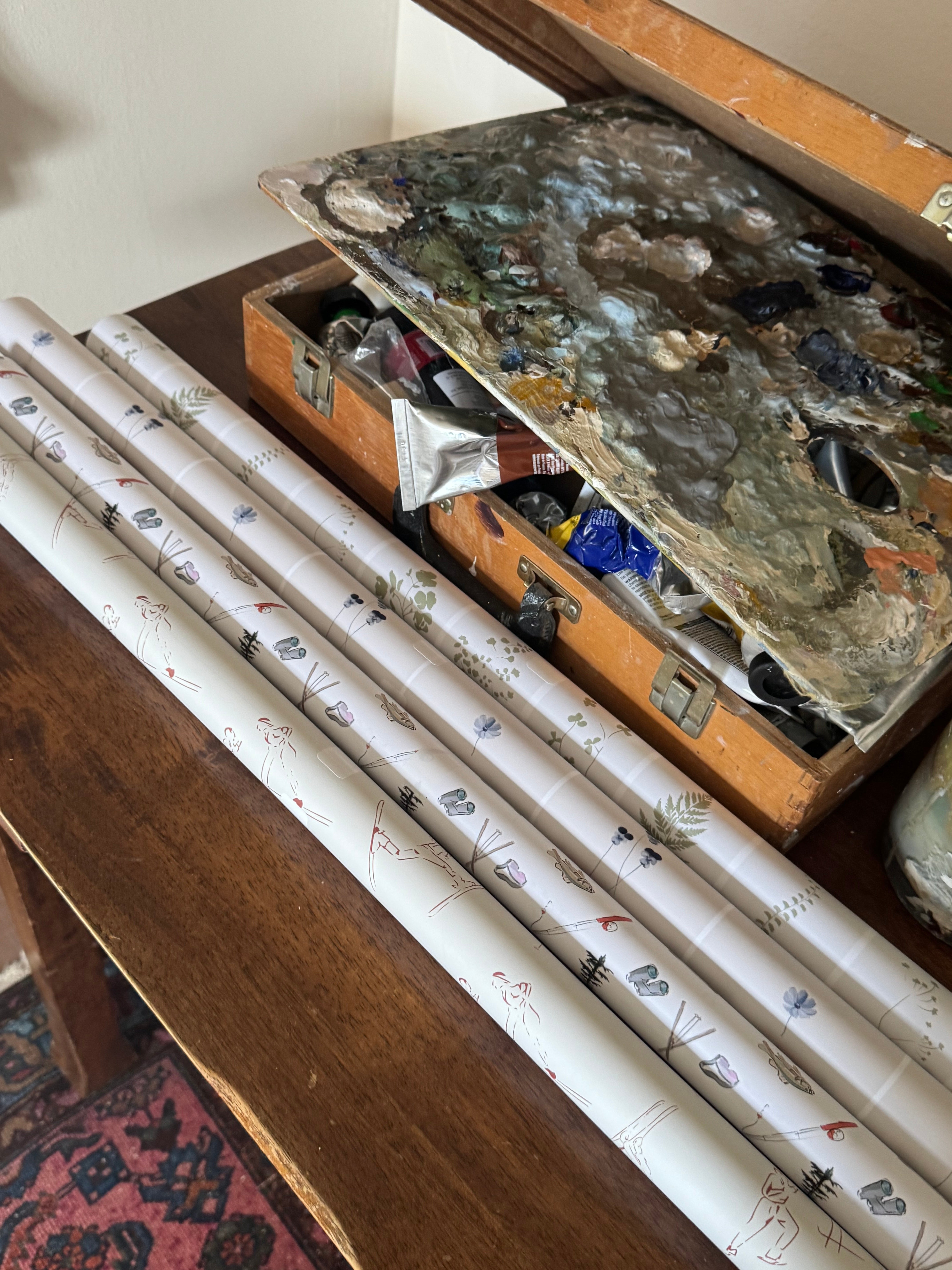 Colorado Illustrated Wrapping Paper Roll