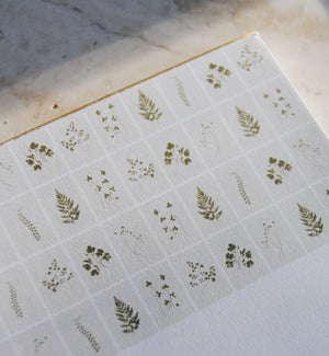 Botanic Magnetic Notepad