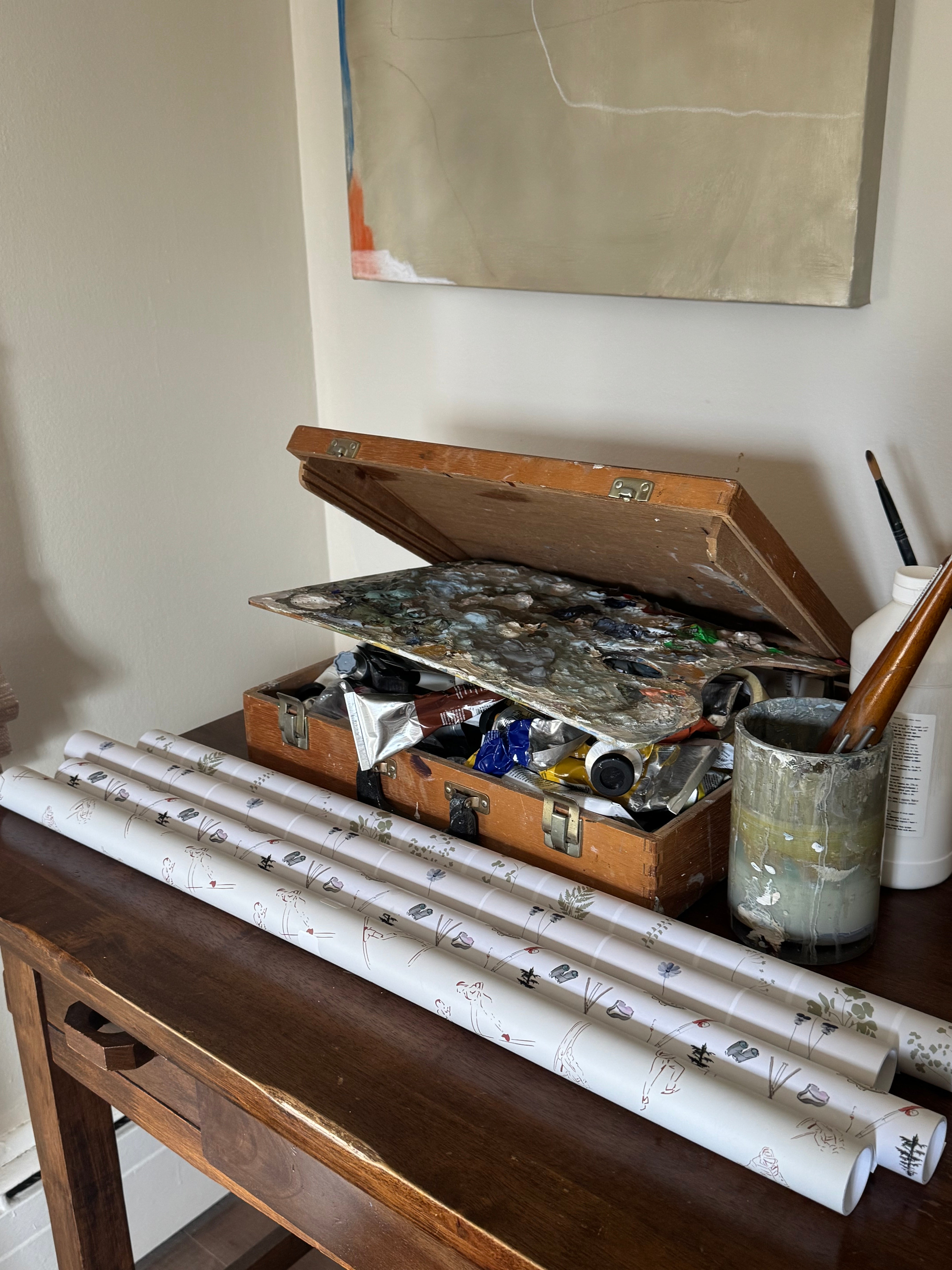 Colorado Illustrated Wrapping Paper Roll