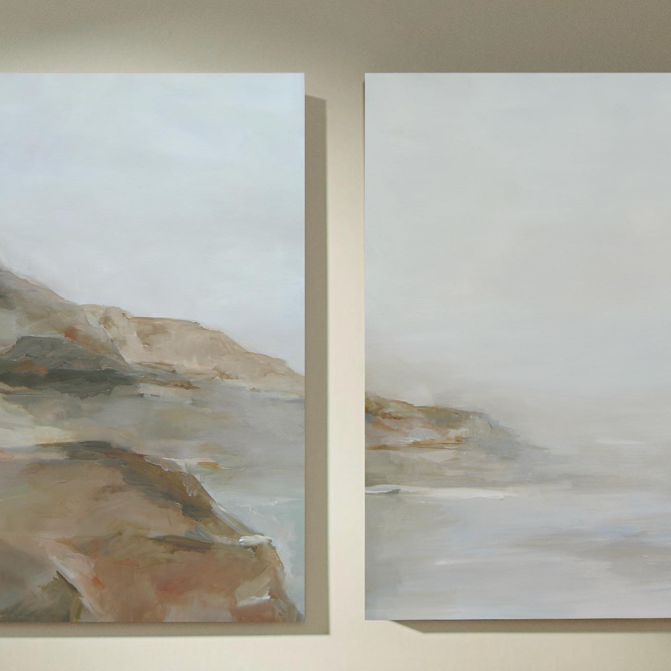 Big Sur I Printed Canvas (Left Side Only)