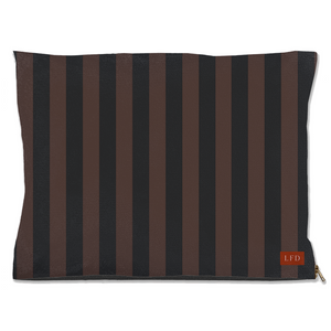 LFD Brown Stripe Dog Bed