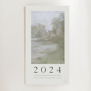 2024 Abstract Landscape Calendar