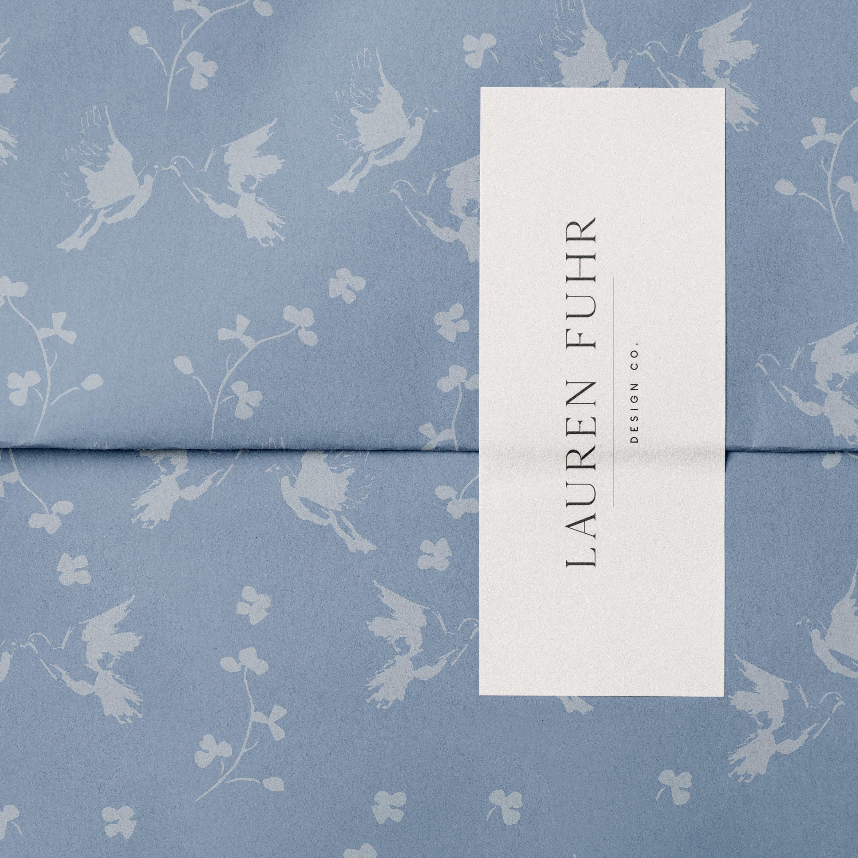 Bluebird Wrapping Paper Roll