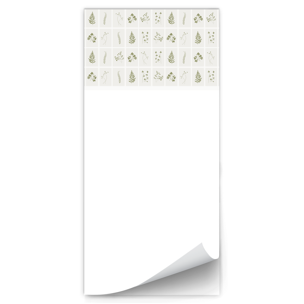 Botanic Magnetic Notepad