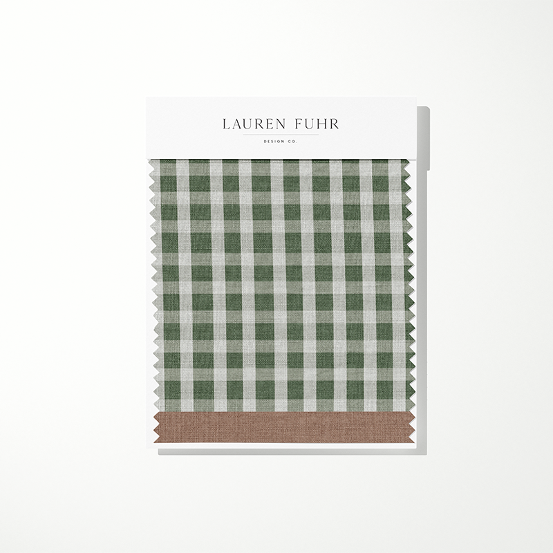 Forest Check Fabric