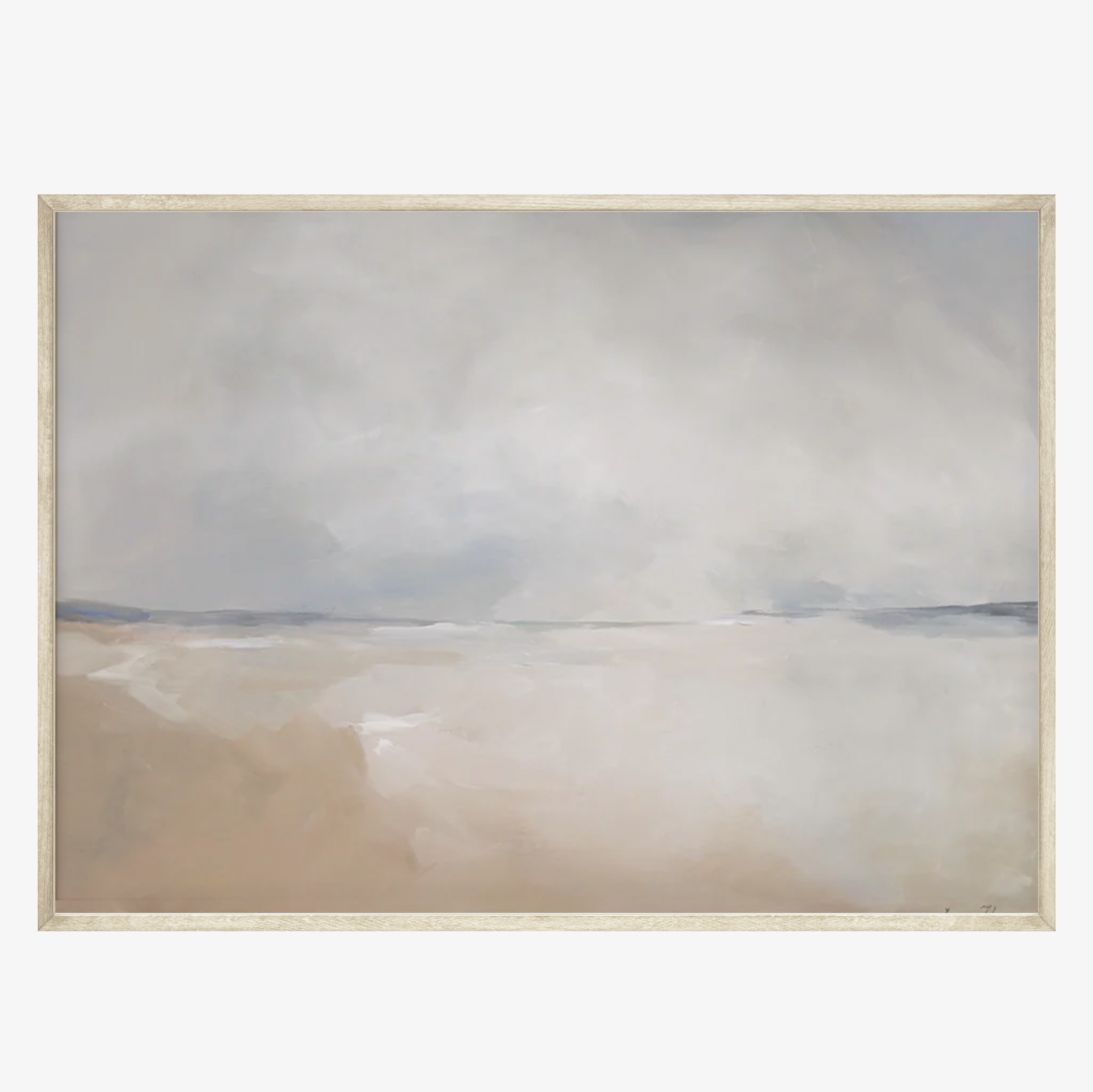 Mackinac Island Abstract Printed Canvas