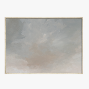 Clouds II Printed Canvas