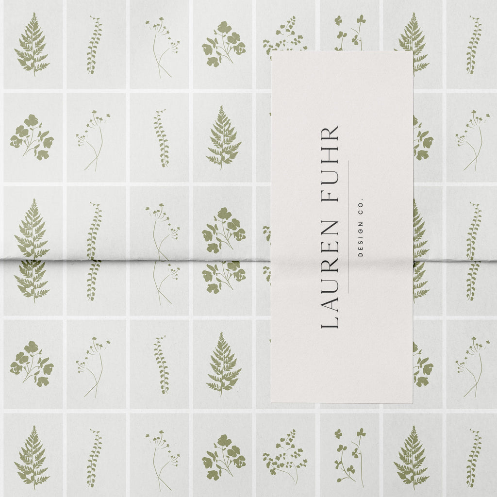 Botanic Wrapping Paper Roll