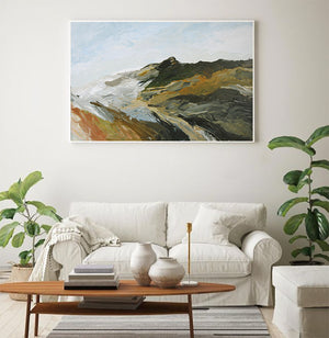 Foothills Printed Canvas